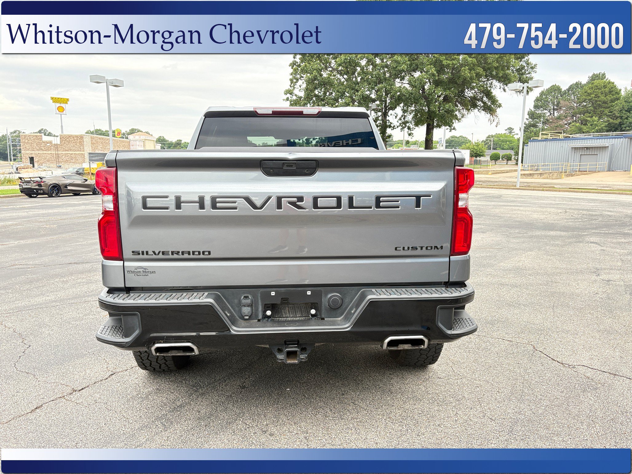 Used 2021 Chevrolet Silverado 1500 Custom Trail Boss w/ LPO, Dark Essentials Package AWD/4WD image 6