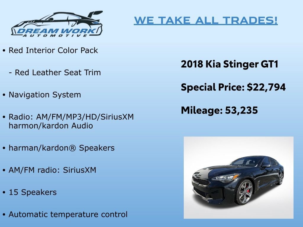 Used 2018 Kia Stinger GT1 video 2