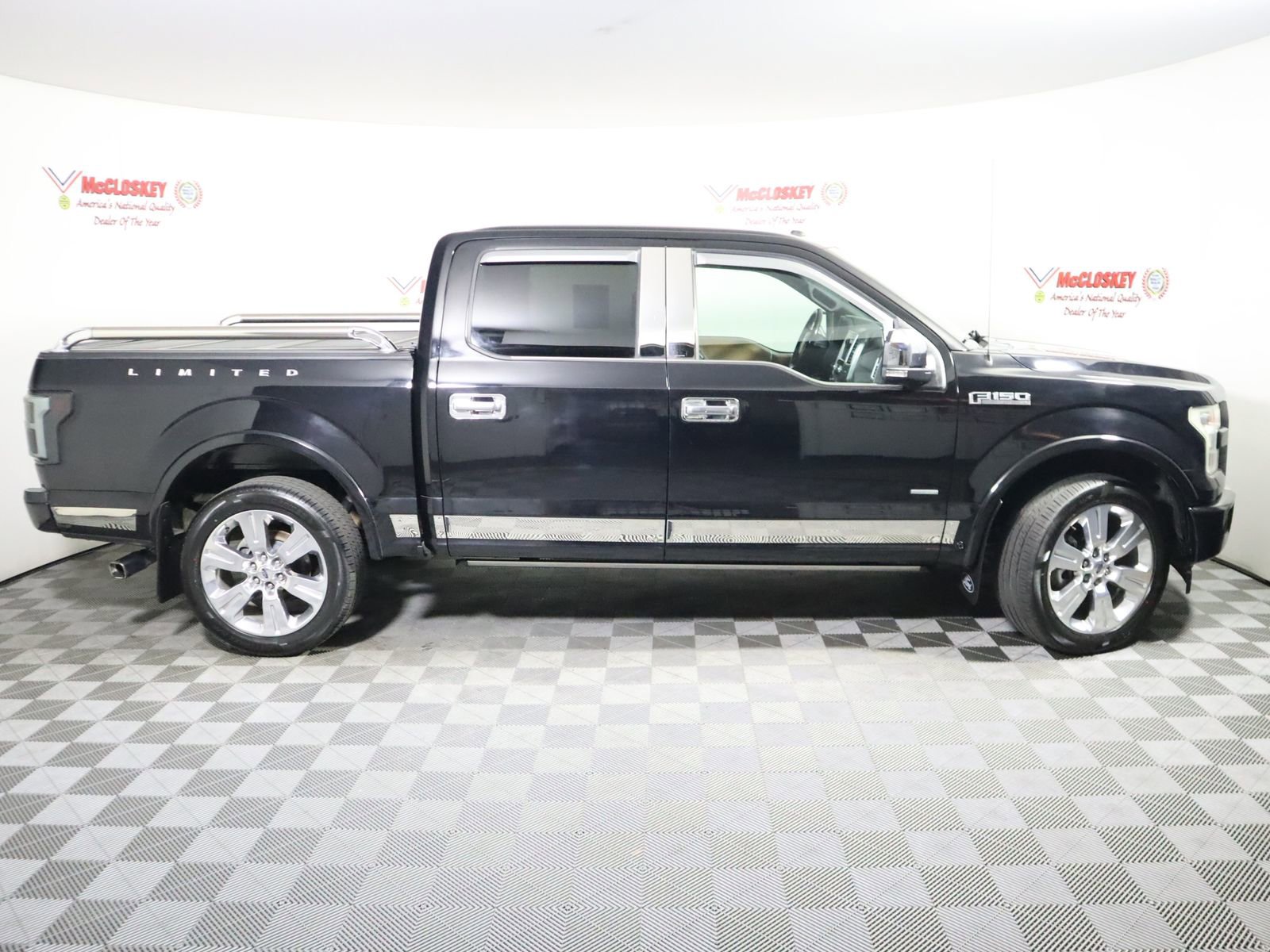 Used 2017 Ford F150 Limited w/ Trailer Tow Package AWD/4WD image 3