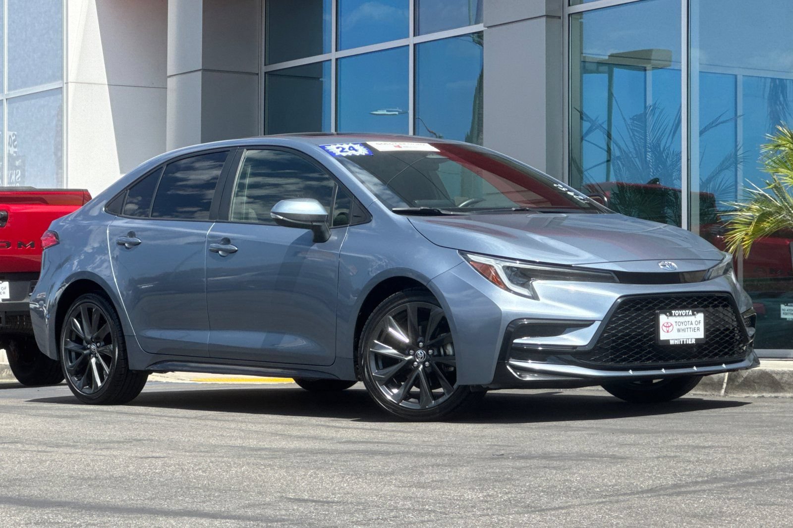 Certified 2024 Toyota Corolla SE w/ SE Premium Package FWD image 2