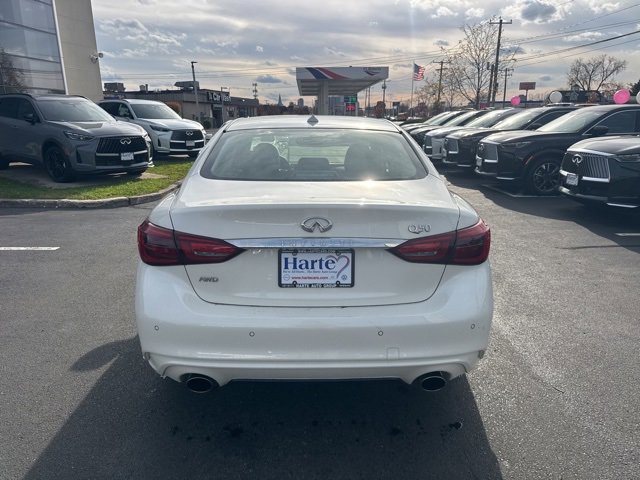 Certified 2022 INFINITI Q50 Luxe w/ Cargo Package image 6