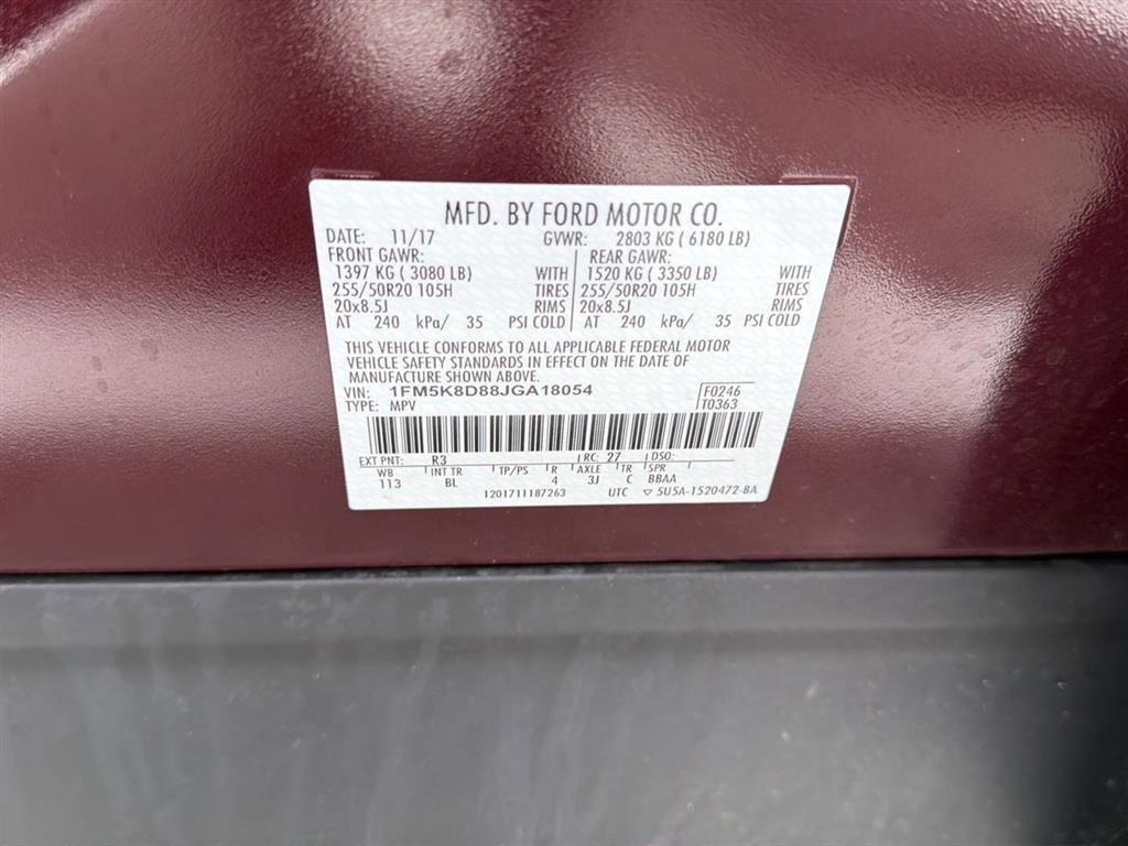 Used 2018 Ford Explorer XLT w/ Equipment Group 202A image 34