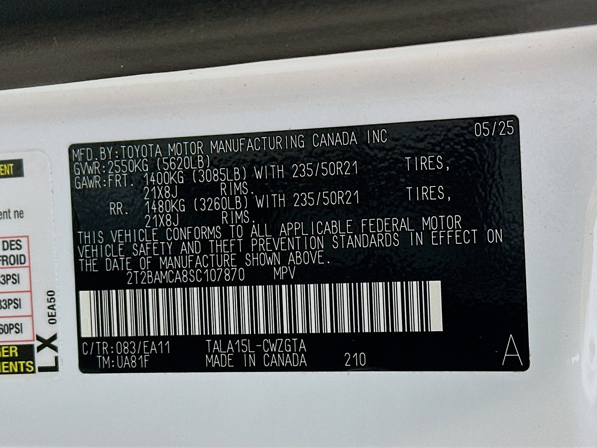 Certified 2025 Lexus RX 350 F Sport w/ Convenience Package image 31