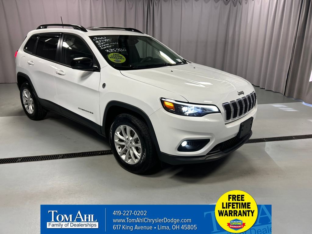 Used 2022 Jeep Cherokee Latitude Lux w/ Sun & Sound Group AWD/4WD image 1