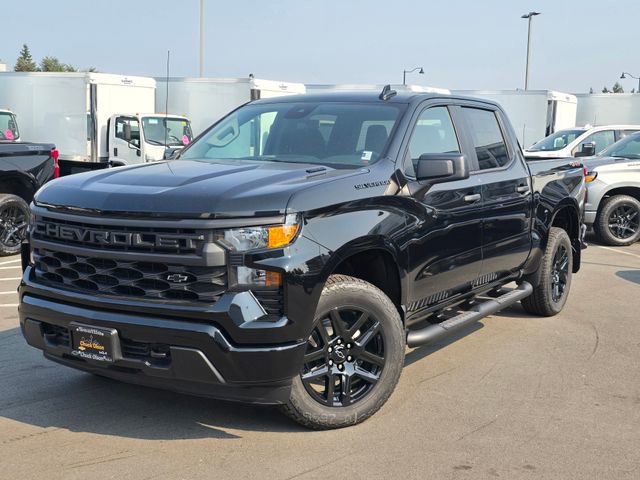 New 2025 Chevrolet Silverado 1500 Custom w/ Turbomax Blackout Package image 1