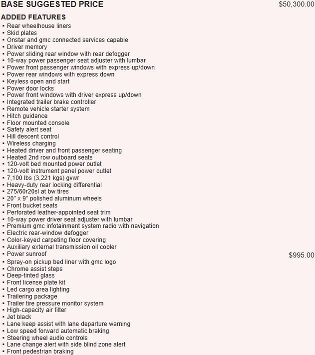 Used 2019 GMC Sierra 1500 SLT w/ SLT Premium Plus Package image 7