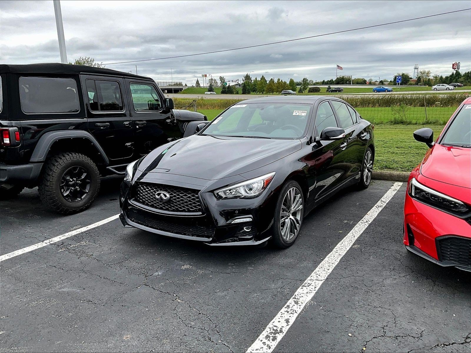 Used 2023 INFINITI Q50 Sensory AWD/4WD image 3