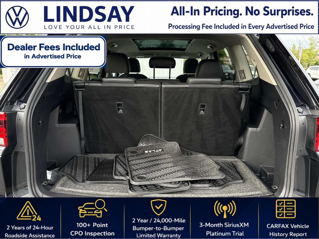 Used 2024 Volkswagen Atlas SE w/ Panoramic Sunroof Package AWD/4WD image 13
