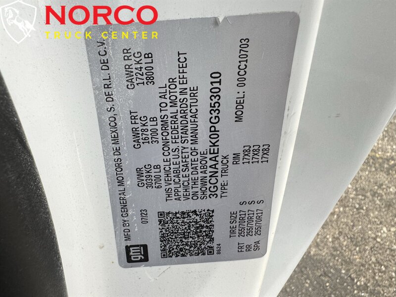 Used 2023 Chevrolet Silverado 1500 W/T RWD image 22