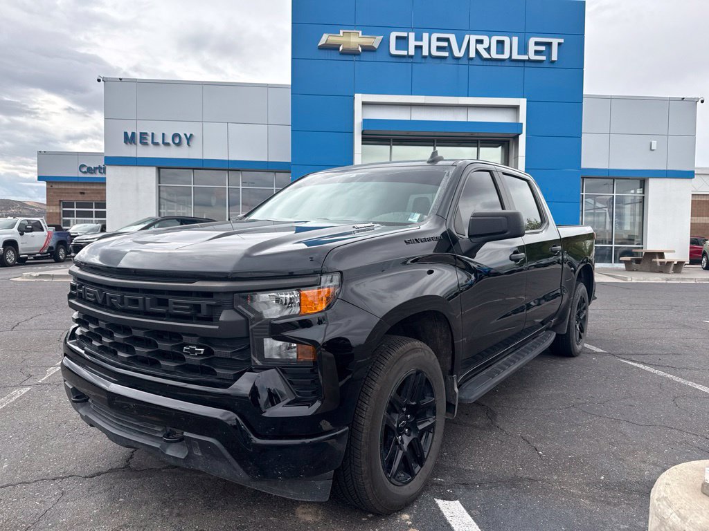 Used 2024 Chevrolet Silverado 1500 Custom w/ LPO, Dark Essentials Package AWD/4WD image 1