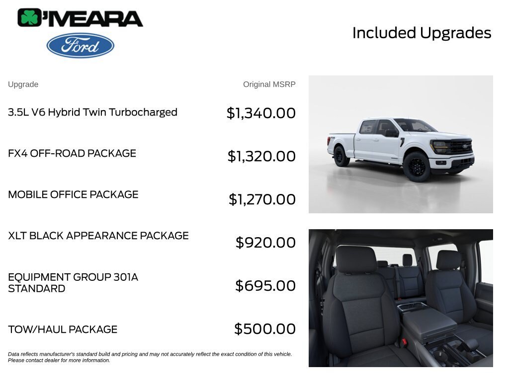 New 2026 Ford F150 XLT w/ FX4 Off-Road Package AWD/4WD image 4
