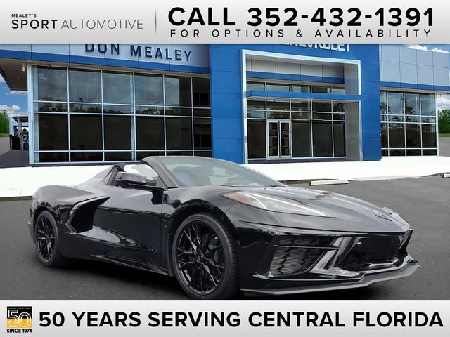 Certified 2026 Chevrolet Corvette Stingray Premium Conv w/ Stealth Interior Trim Package