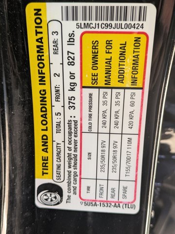 Used 2018 Lincoln MKC Premiere FWD image 16