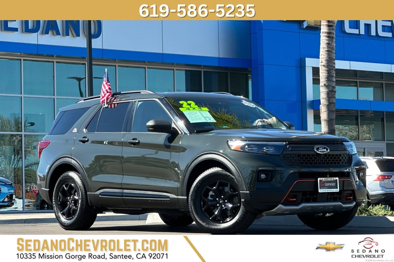 Used 2022 Ford Explorer Timberline