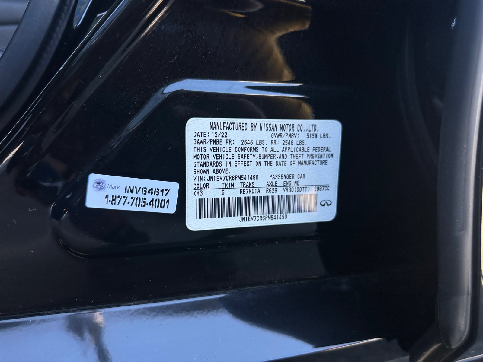 Used 2023 INFINITI Q50 Sensory AWD/4WD image 30