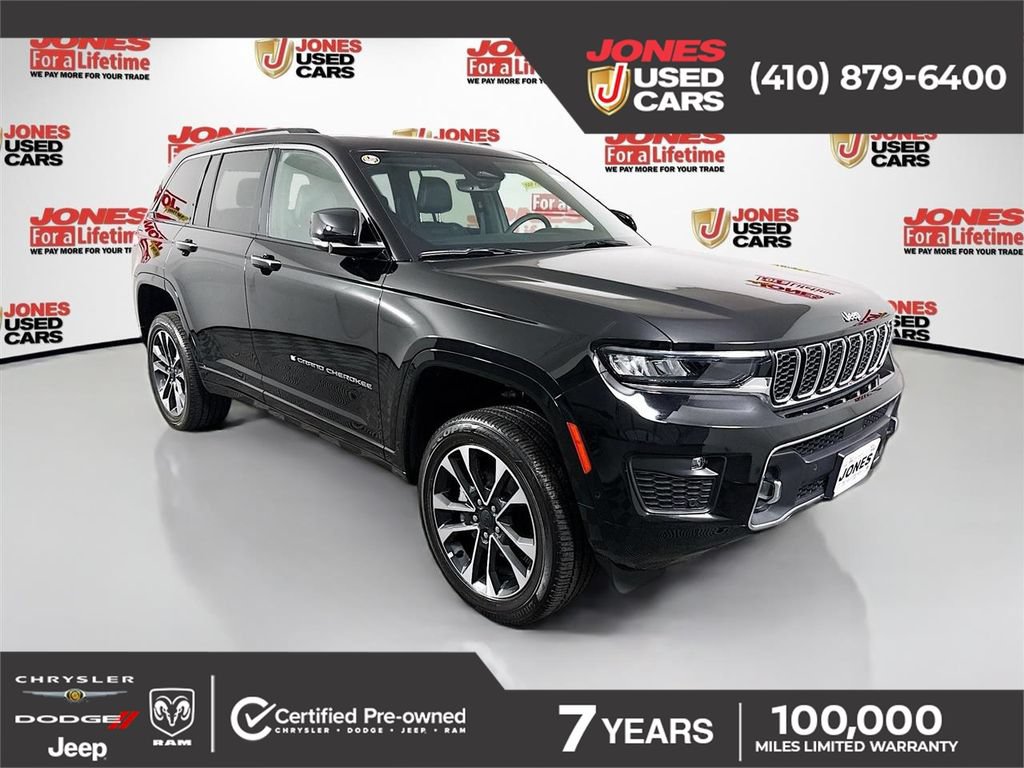 Used 2023 Jeep Grand Cherokee Overland AWD/4WD image 1