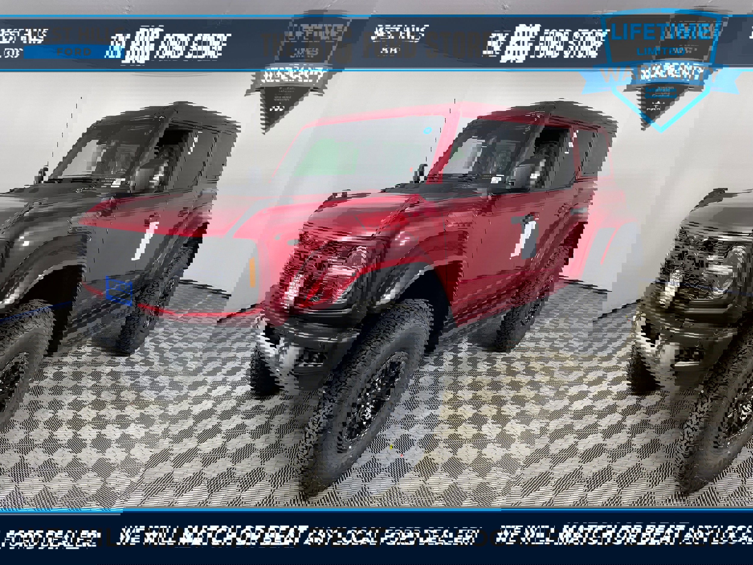 New 2025 Ford Bronco Raptor w/ Interior Carbon Fiber Pack