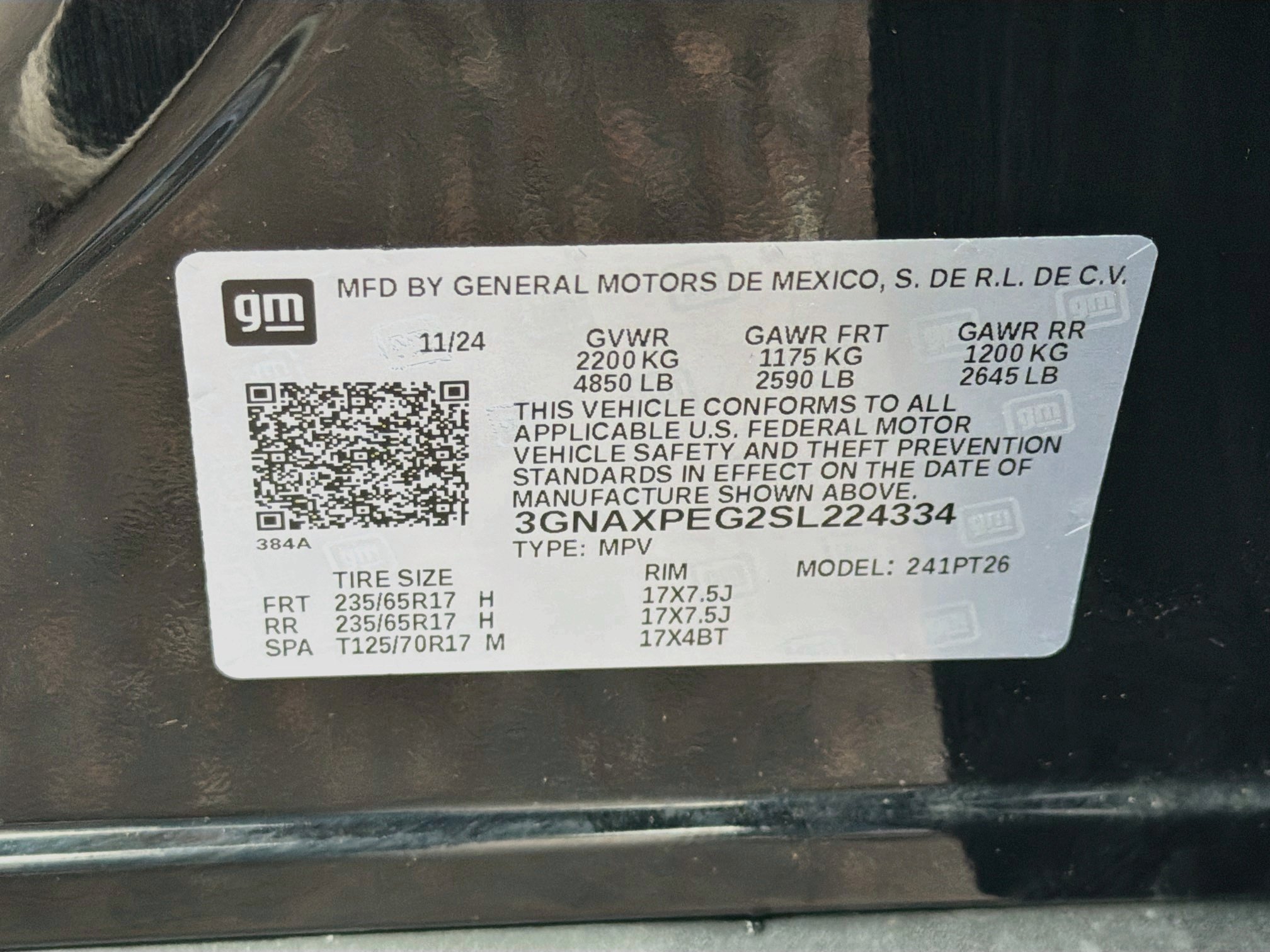 Used 2025 Chevrolet Equinox LT w/ Convenience Package II AWD/4WD image 12