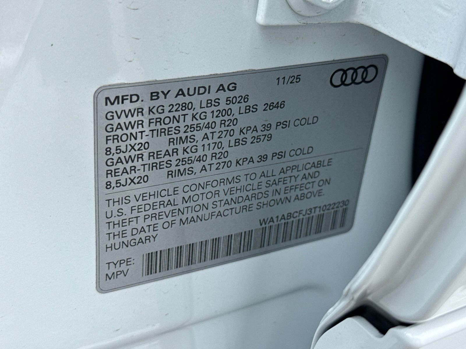 New 2026 Audi Q3 quattro 2.0T AWD/4WD image 25
