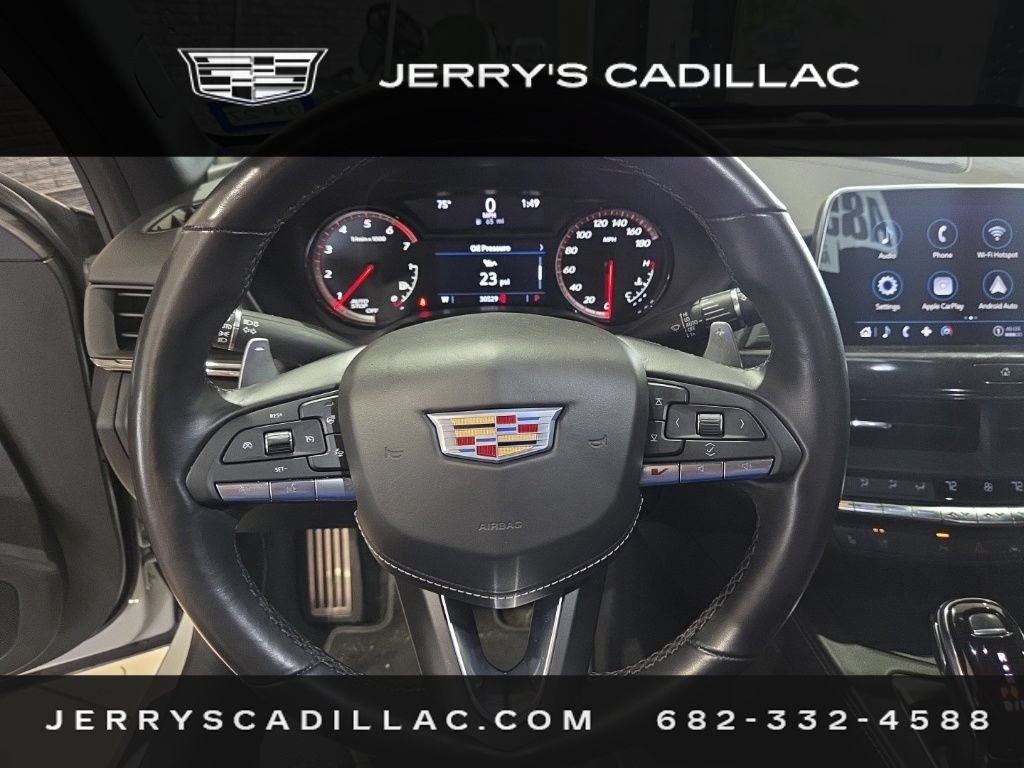 Used 2023 Cadillac CT4 V w/ Climate Package RWD image 14