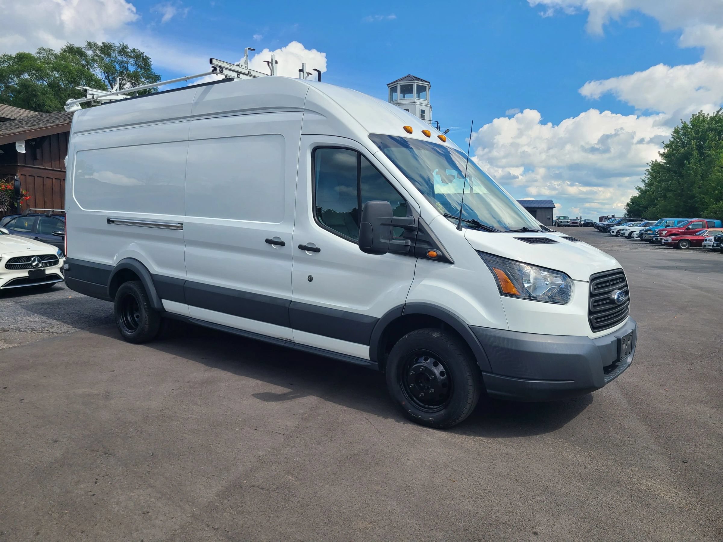 Used 2018 Ford Transit 350 148 High Roof Extended DRW RWD image 16