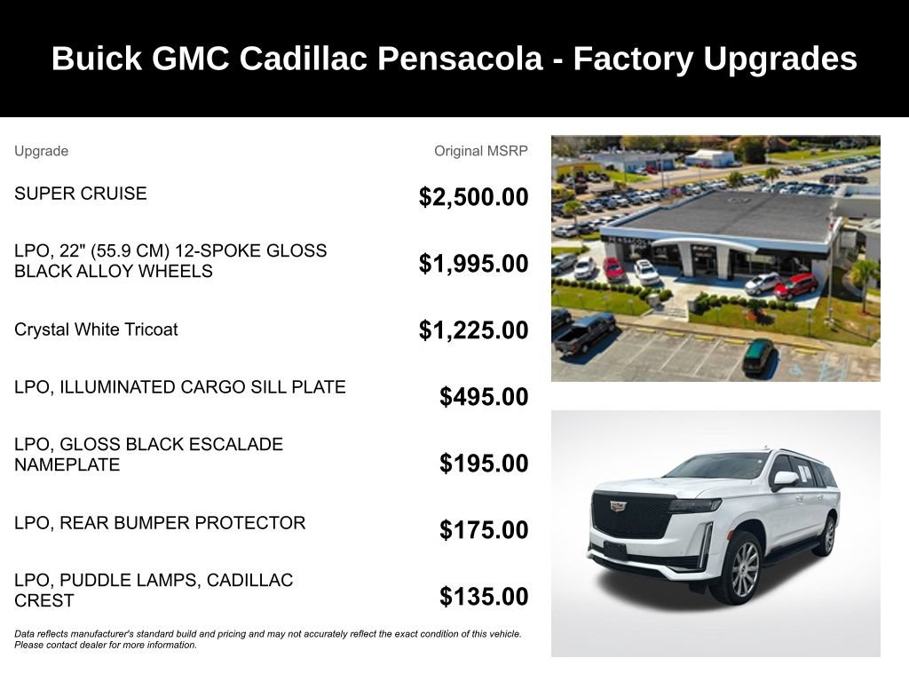 Used 2021 Cadillac Escalade ESV Sport Platinum RWD image 4