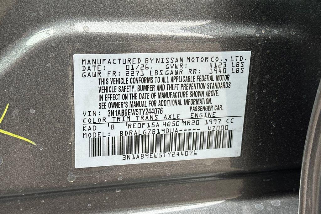 New 2026 Nissan Sentra SL w/ Floor Mat Package image 27