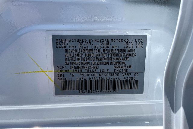 Certified 2023 Nissan Sentra SV w/ All-Weather Package FWD image 18