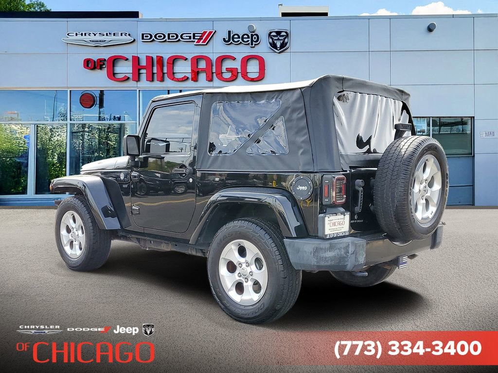 Used 2015 Jeep Wrangler Sahara w/ Connectivity Group AWD/4WD image 3