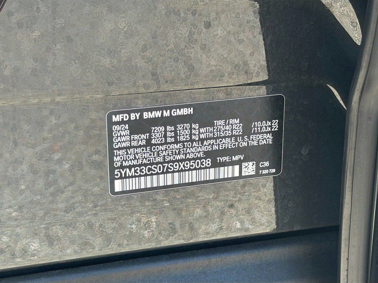 Used 2025 BMW XM Label Red image 46
