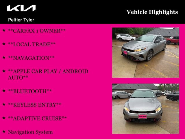 Certified 2023 Kia Forte GT-Line w/ GT-Line Premium Package FWD image 12