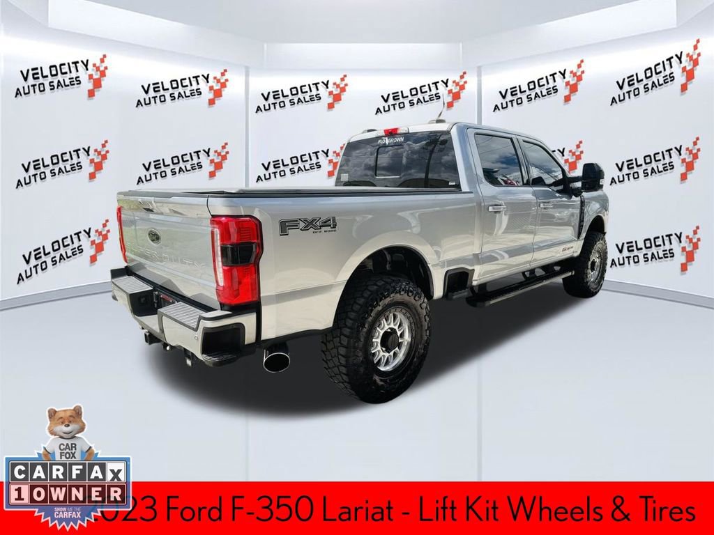 Used 2023 Ford F350 Lariat w/ Black Appearance Package AWD/4WD image 3