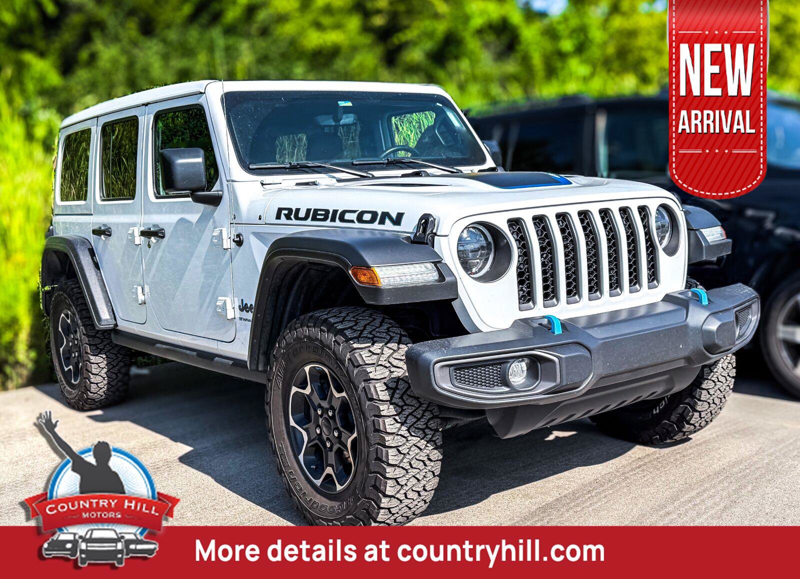 Used 2023 Jeep Wrangler Unlimited Rubicon 4xe w/ Cold Weather Group AWD/4WD image 1