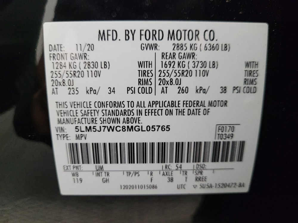 Used 2021 Lincoln Aviator Reserve RWD image 33