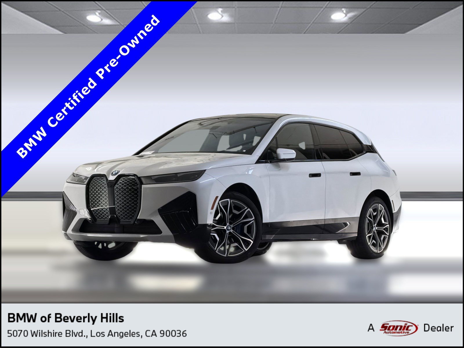 Certified 2024 BMW iX xDrive50 w/ Premium Package AWD/4WD image 1