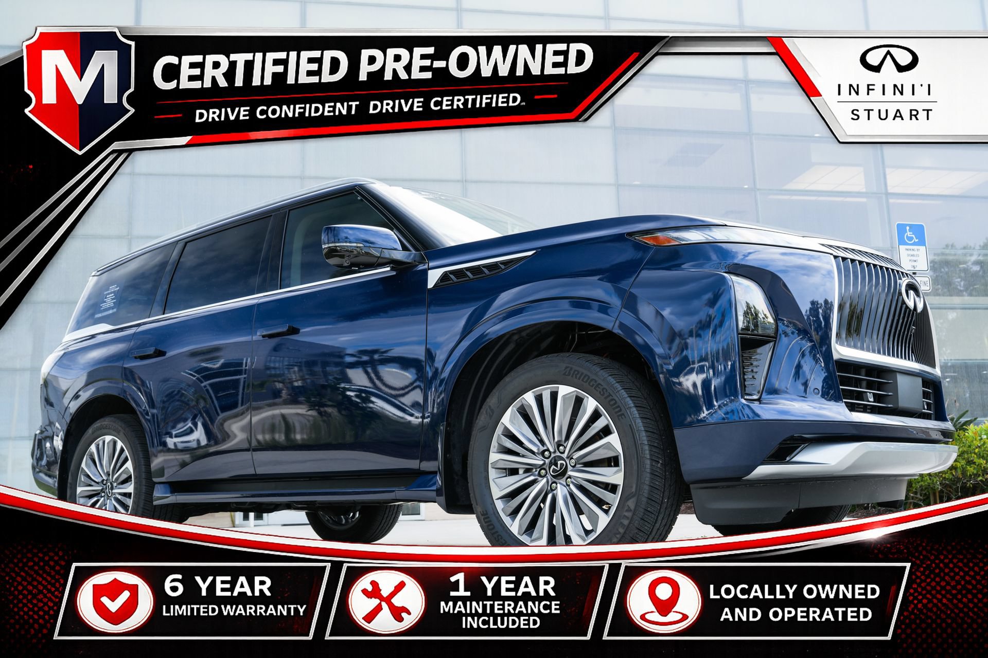 Certified 2026 INFINITI QX80 Luxe w/ Cargo Package AWD/4WD image 1