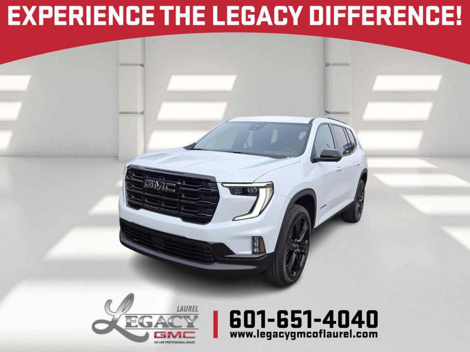 New 2026 GMC Acadia Elevation w/ Black Edition FWD image 1
