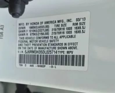 Used 2013 Honda CR-V LX image 47