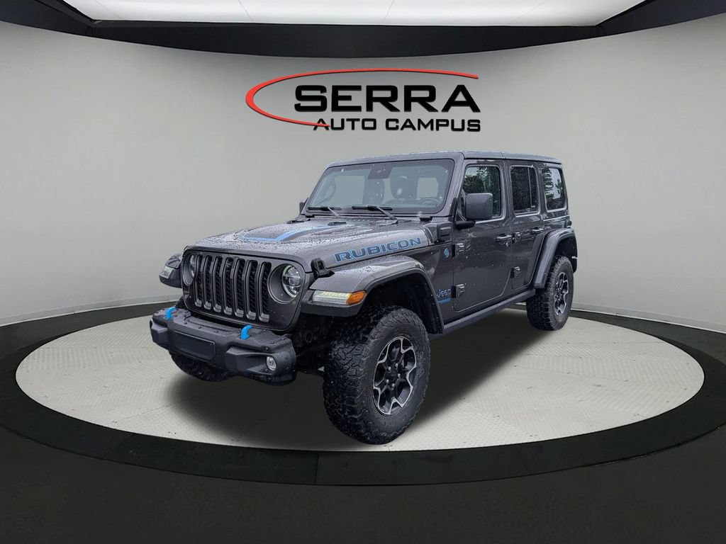 Used 2021 Jeep Wrangler Unlimited Rubicon 4xe w/ Steel Bumper Group