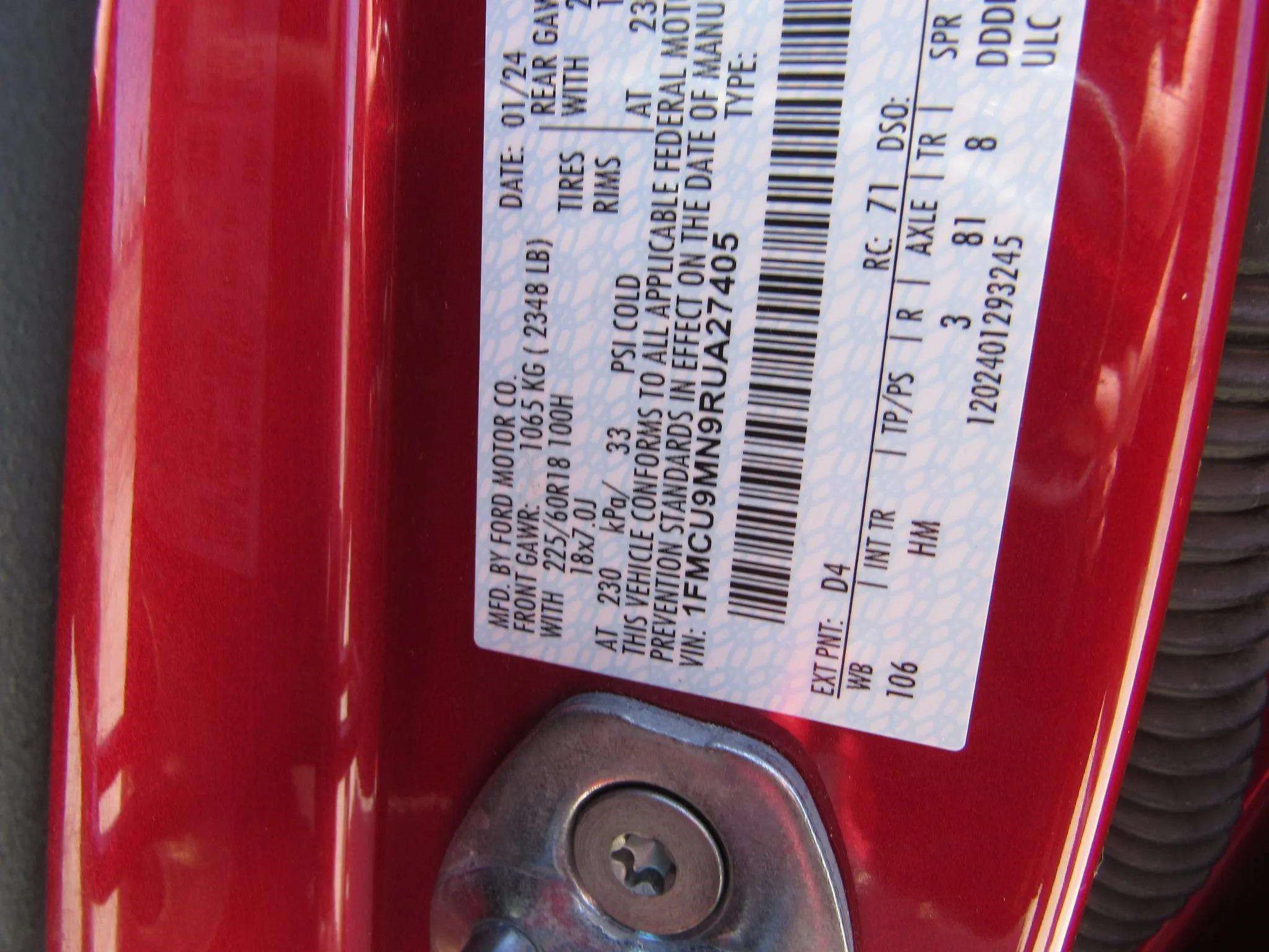 Used 2024 Ford Escape ST-Line AWD/4WD image 28