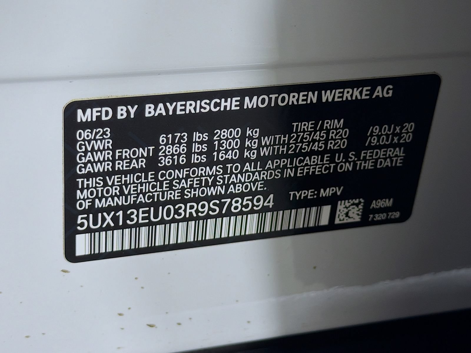 Certified 2024 BMW X5 sDrive40i w/ Parking Assistance Package RWD image 34