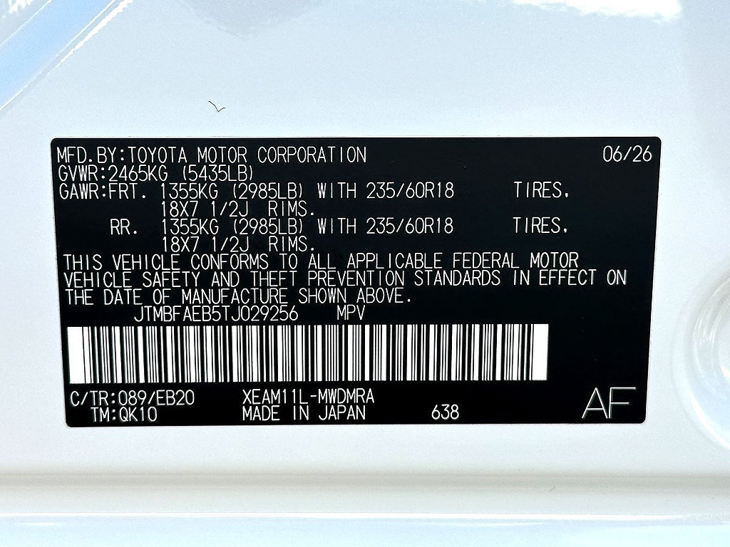 New 2026 Toyota bZ FWD image 23