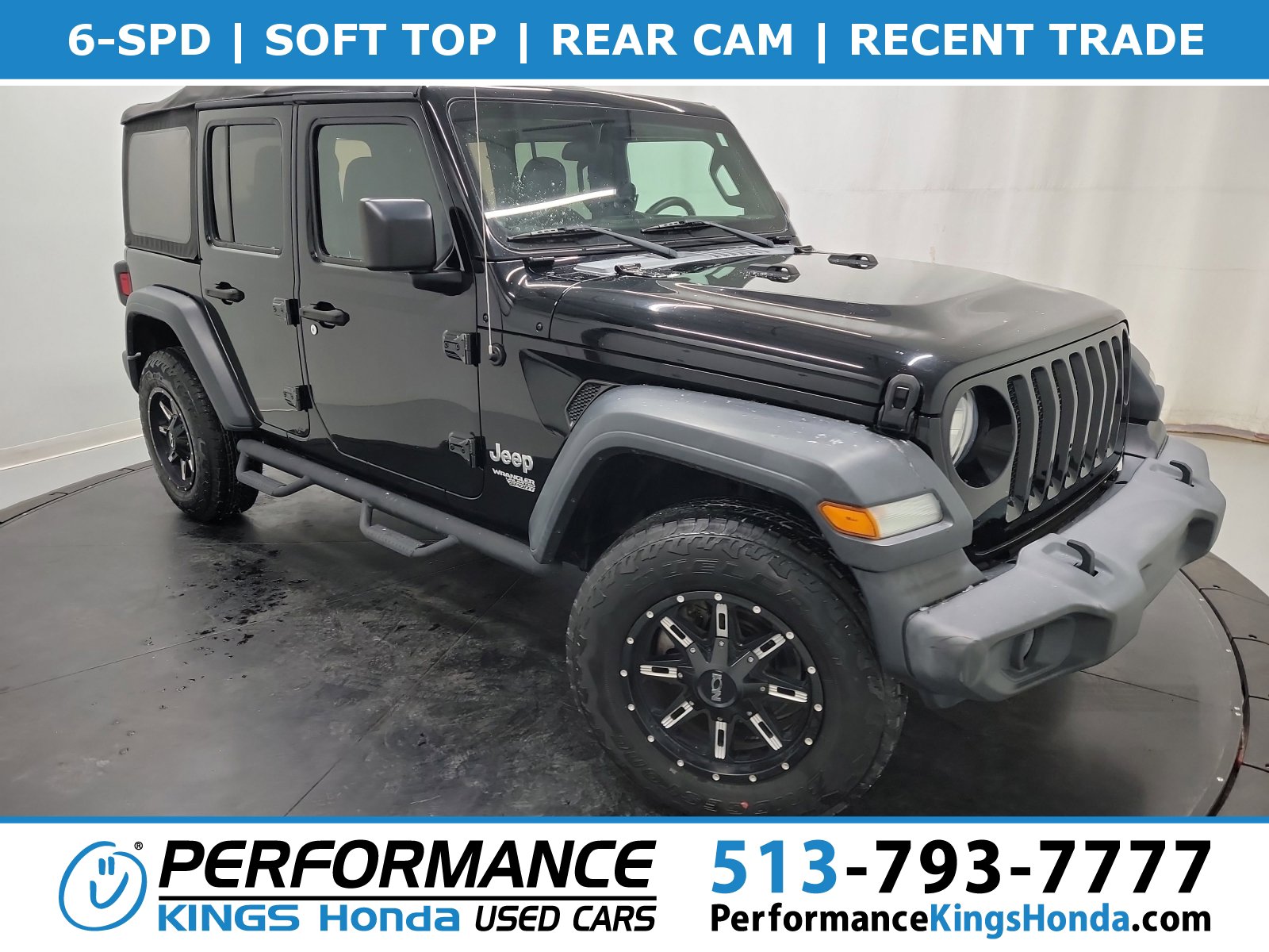 Used 2018 Jeep Wrangler Unlimited Sport image 1
