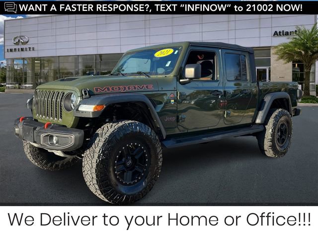 Used 2021 Jeep Gladiator Mojave w/ LED Lighting Group image 1
