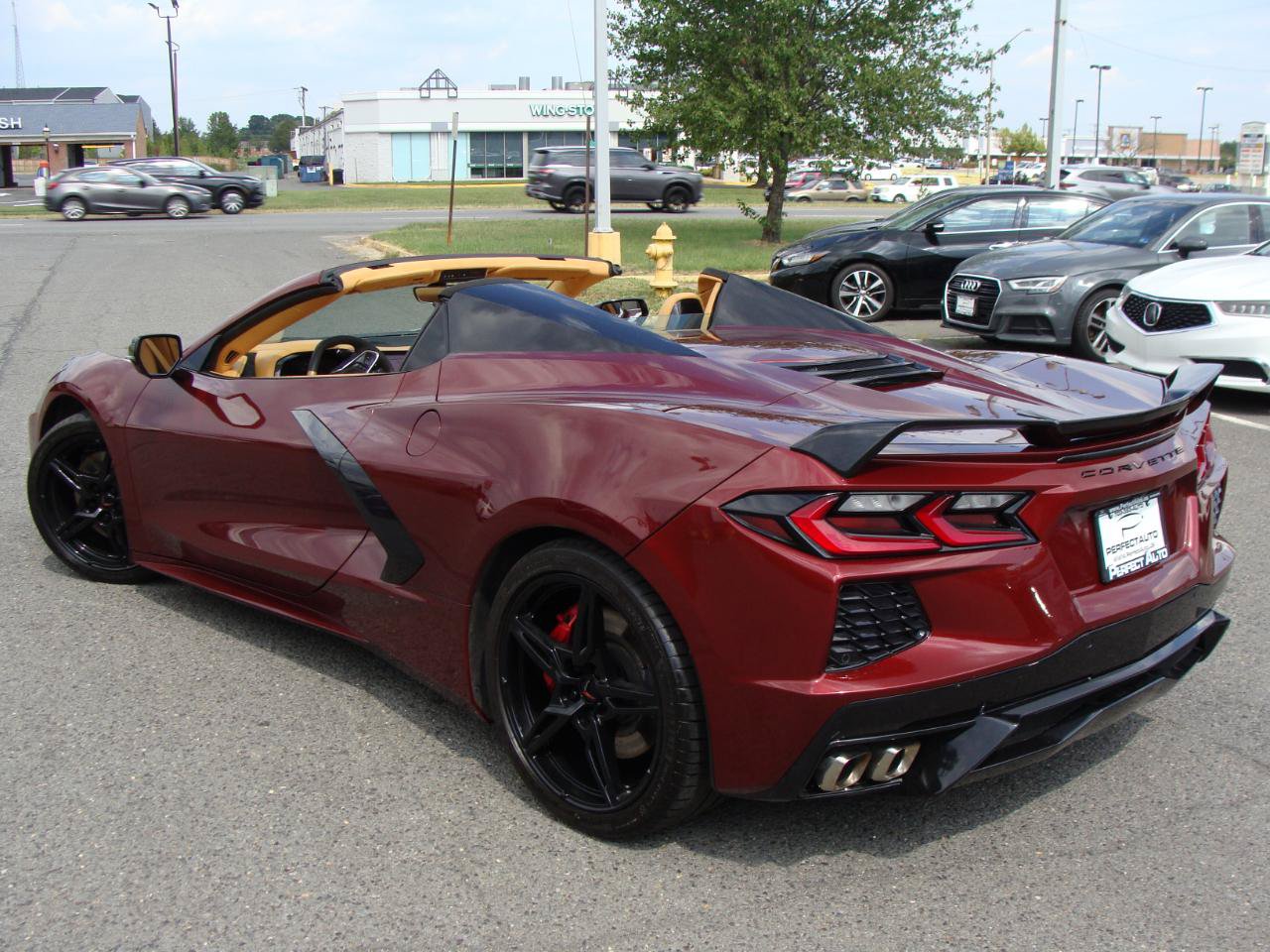 Used 2020 Chevrolet Corvette Stingray Premium Conv w/ 3LT Preferred Equipment Group RWD image 6