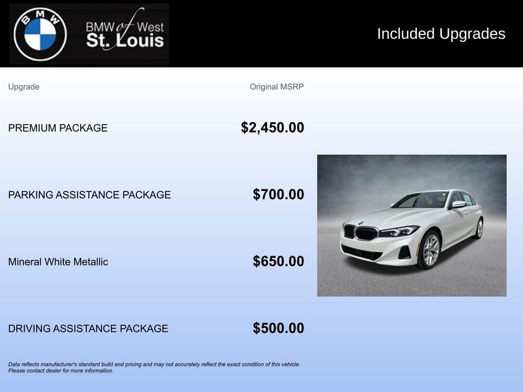 Used 2025 BMW 330i xDrive 330i xDrive w/ Premium Package image 18