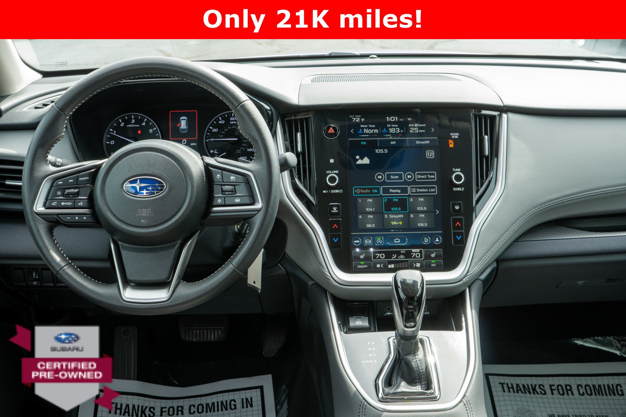 Certified 2024 Subaru Outback Premium AWD/4WD image 13