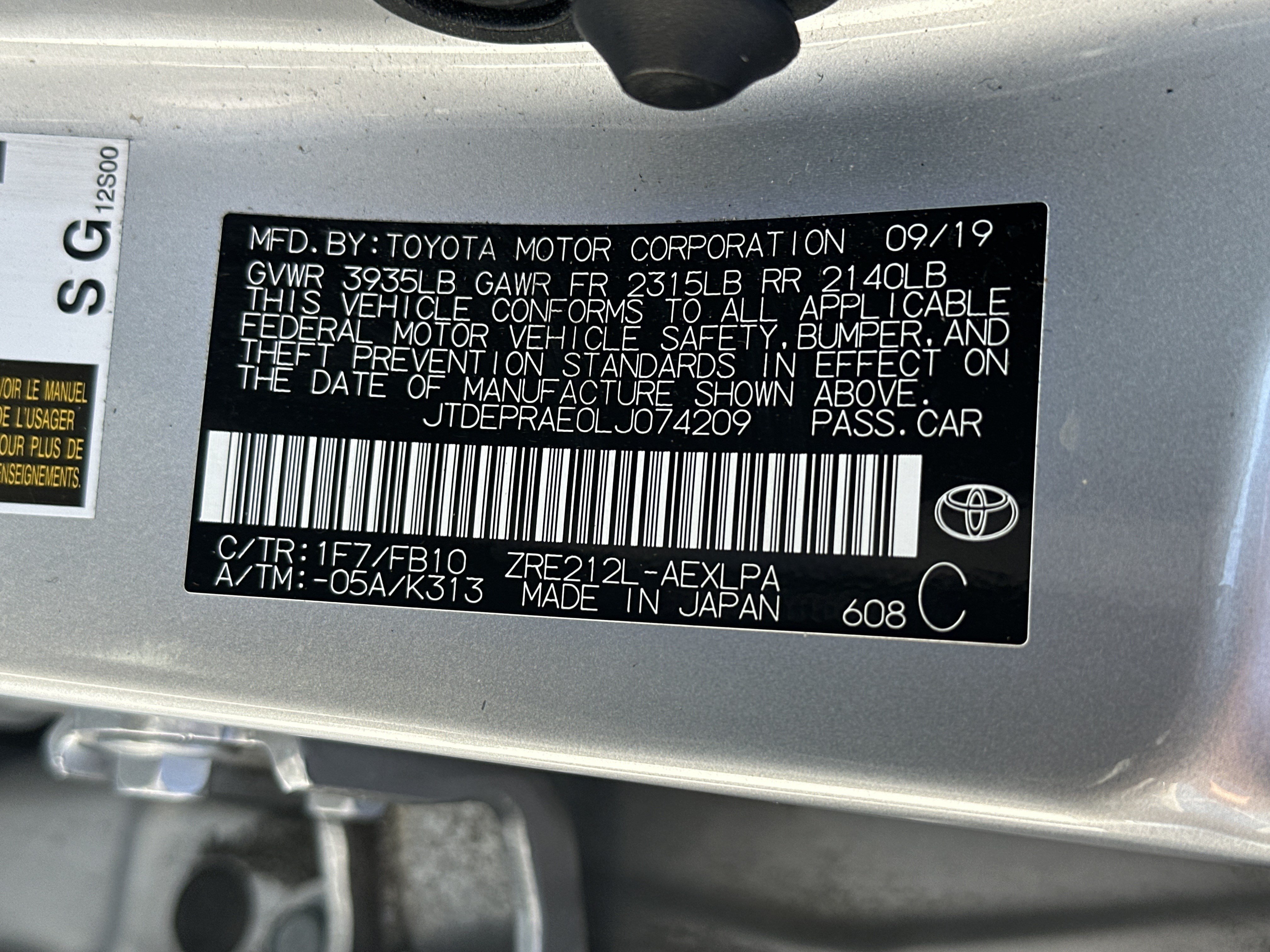 Used 2020 Toyota Corolla LE FWD image 35