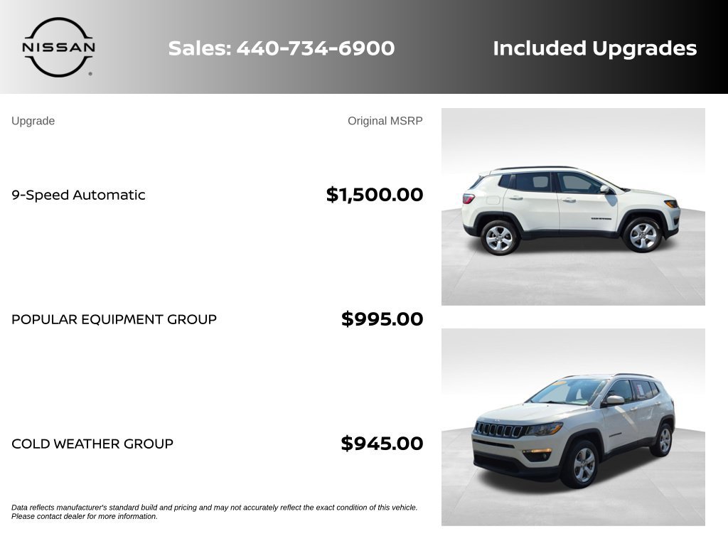 Used 2019 Jeep Compass Latitude w/ Popular Equipment Group AWD/4WD image 6
