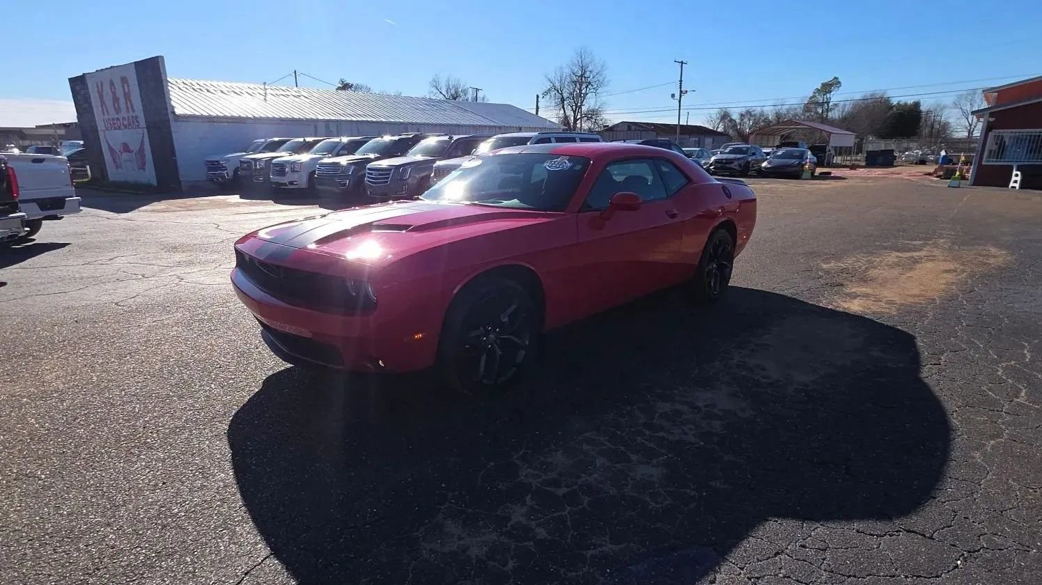 Used 2021 Dodge Challenger SXT w/ Blacktop Package RWD image 7